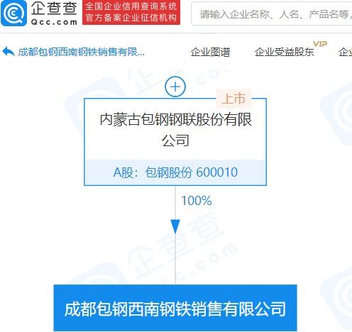 包鋼股份全資設(shè)立鋼鐵銷(xiāo)售新公司，拓寬五金產(chǎn)品零售市場(chǎng)